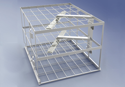 Modular combination basket R-203